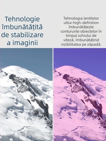 Ochelari de schi magnetici Kapvoe Maze, care își schimbă culoarea, ochelari de protecție pentru exterior, rezistenți la vânt, impermeabili și anti-UV pentru bărbați și femei