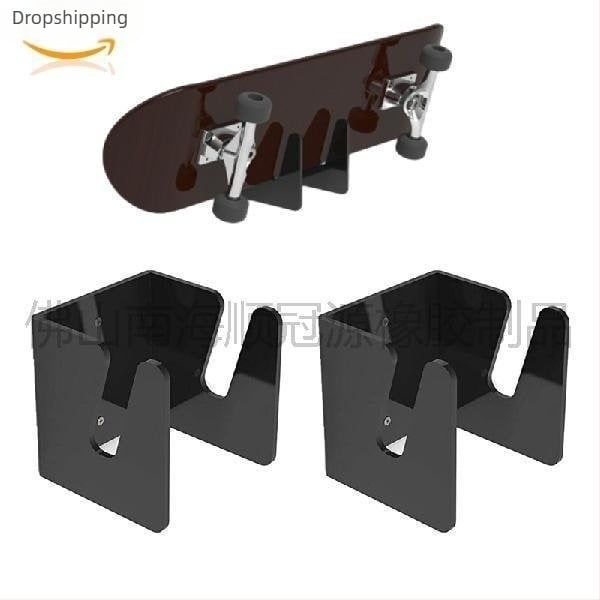 Suport de afișare acrilic pentru skateboard-uri și trotinete, montat pe perete, suport de depozitare pentru trotinete, suport de perete pentru skateboard-uri și longboard-uri