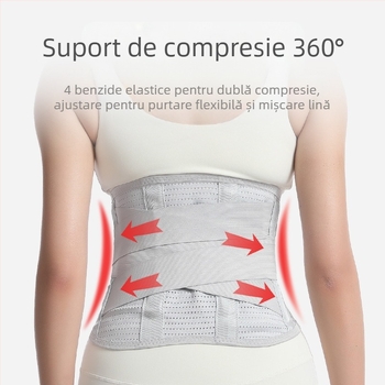 Centură sport pentru talie, protecție din plastic, talie strâmtă, oțel respirabil, protecție pentru talie, disc intervertebral lombar, suport lombar pentru bărbați și femei, instrumente de protecție