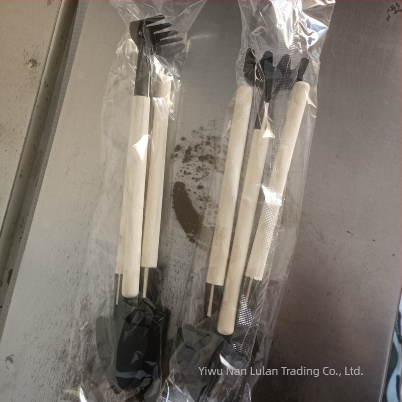 Set de trei piese pentru grădinărit de plante suculente, instrumente pentru flori în ghiveci de familie, lopată, greblă, set de instrumente pentru sol liber