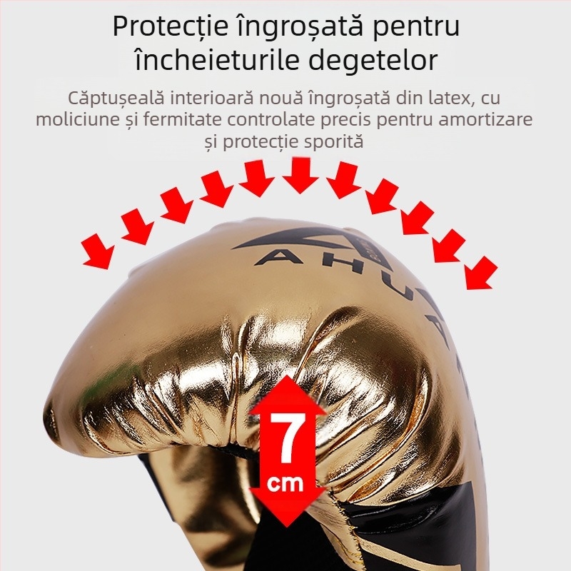 Mănuși de box en-gros Spot Sanda, mănuși de box pentru antrenament, adulți și copii, îngroșate, de protecție, pentru luptă
