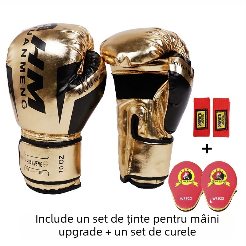 Mănuși de box en-gros Spot Sanda, mănuși de box pentru antrenament, adulți și copii, îngroșate, de protecție, pentru luptă