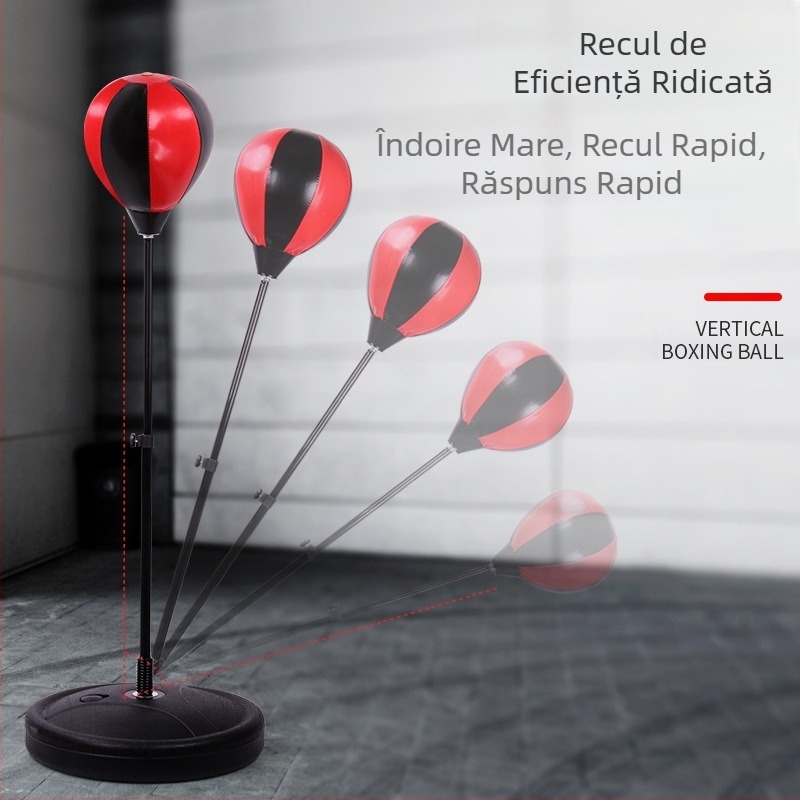 Mini sac de box vertical de ridicare pentru copii, mănuși de antrenament, sac de box, echipament de box pentru copii, uz casnic