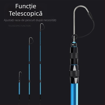 Cârlig de pește pliabil din aliaj de aluminiu Sanle, ancoră, cârlig de pește, pescuit maritim, pescuit la copce, pescuit telescopic, control, echipament de rindeluire a peștelui