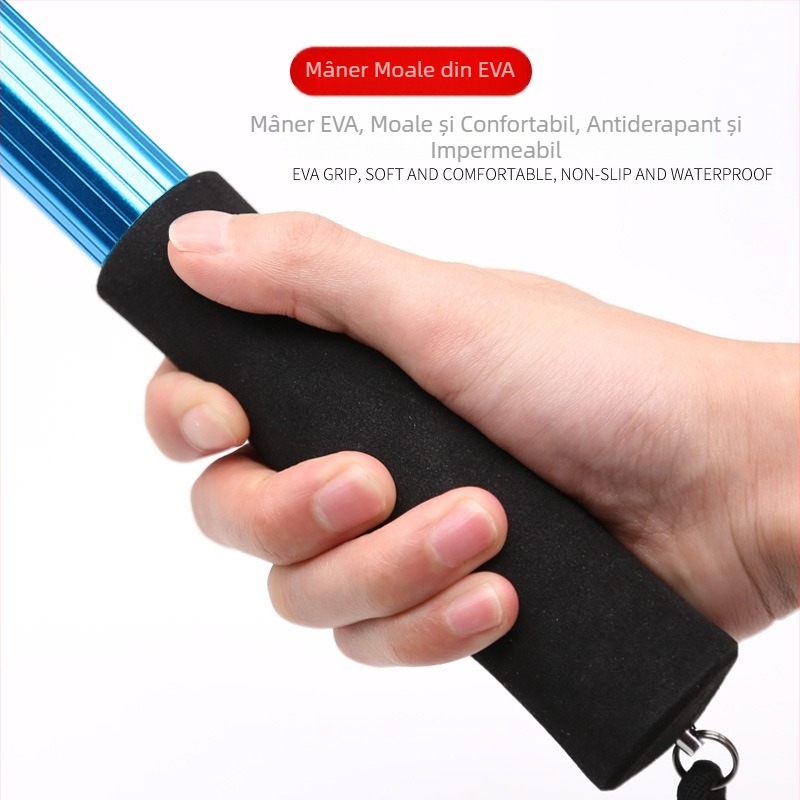 Cârlig de pește pliabil din aliaj de aluminiu Sanle, ancoră, cârlig de pește, pescuit maritim, pescuit la copce, pescuit telescopic, control, echipament de rindeluire a peștelui