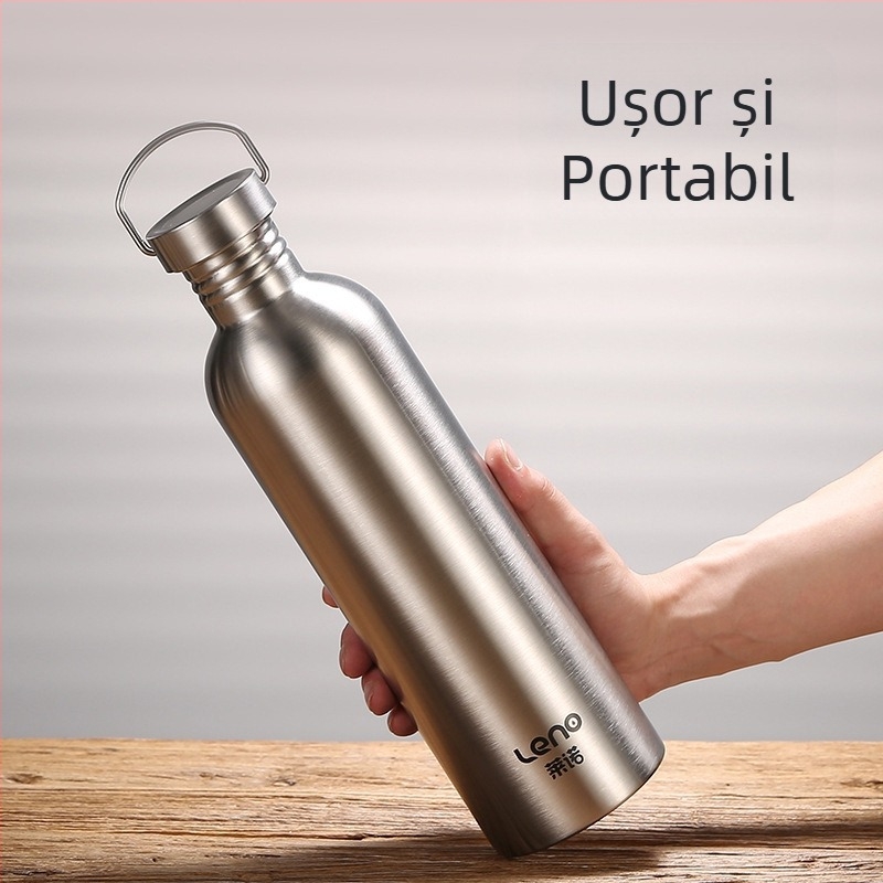 Cană de apă cu un singur strat, portabilă, din oțel inoxidabil 304, de vară, ușor de încălzit, transfrontalieră, de vânzare fierbinte, cană de apă potabilă naturală, ușor de încălzit, de calitate alimentară