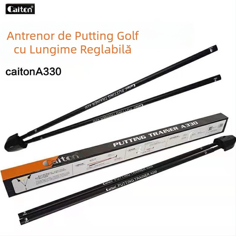 Antrenor auxiliar de putter de golf retractabil Caiton, japonez și american, la vânzare, A330, pentru antrenament de putting
