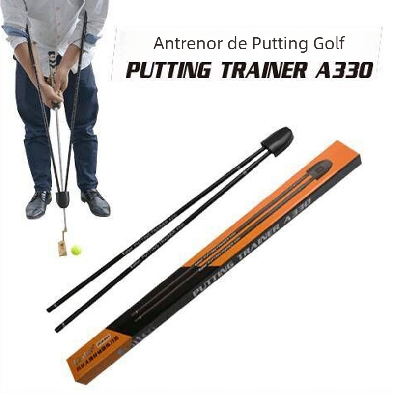 Antrenor auxiliar de putter de golf retractabil Caiton, japonez și american, la vânzare, A330, pentru antrenament de putting