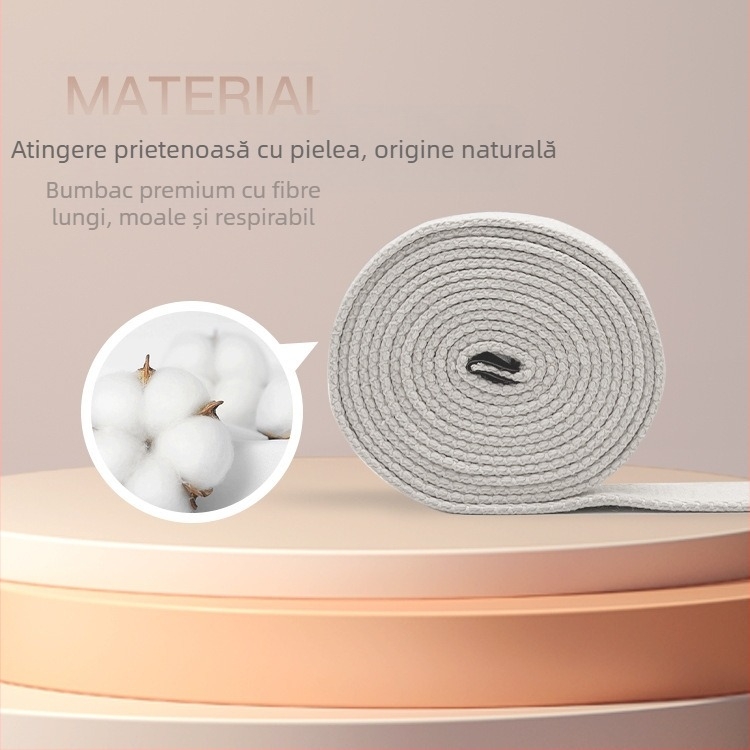 Centură elastică de yoga direct din fabrică, centură elastică anti-cocoșare, frânghie de yoga cu aer, frânghie auxiliară de yoga cu umăr deschis