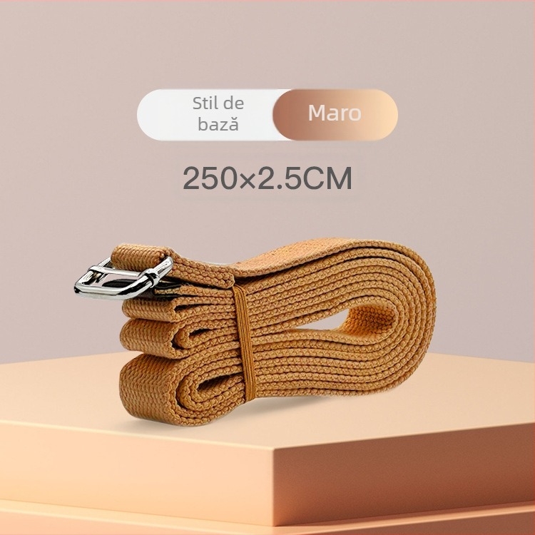 Centură elastică de yoga direct din fabrică, centură elastică anti-cocoșare, frânghie de yoga cu aer, frânghie auxiliară de yoga cu umăr deschis