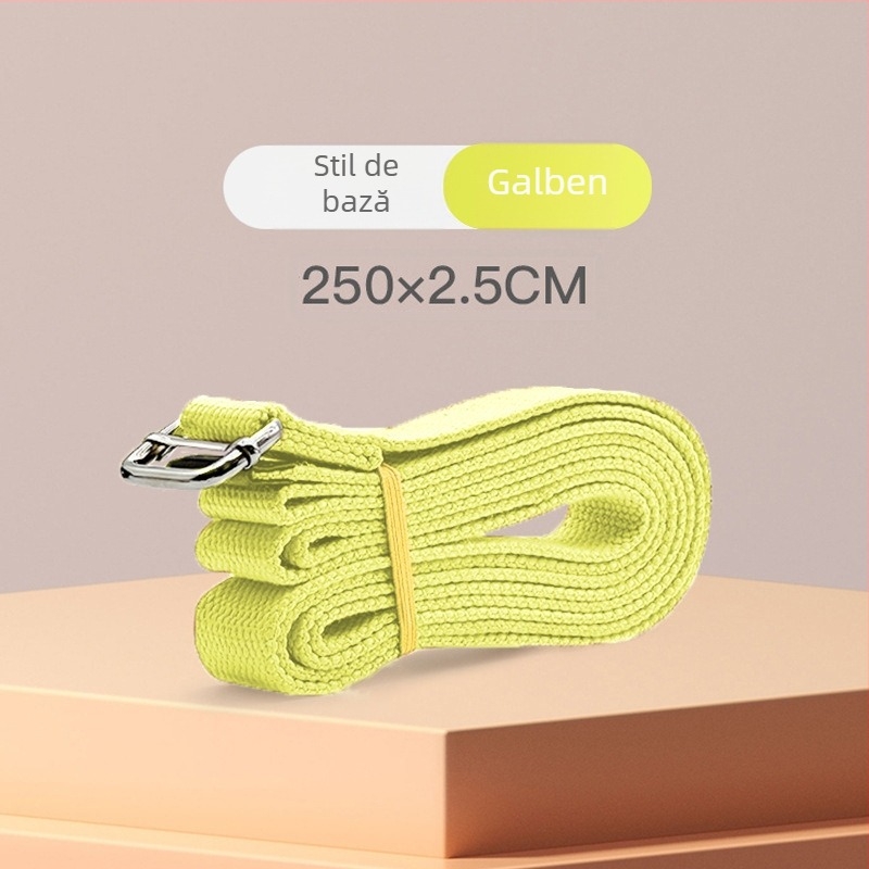 Centură elastică de yoga direct din fabrică, centură elastică anti-cocoșare, frânghie de yoga cu aer, frânghie auxiliară de yoga cu umăr deschis