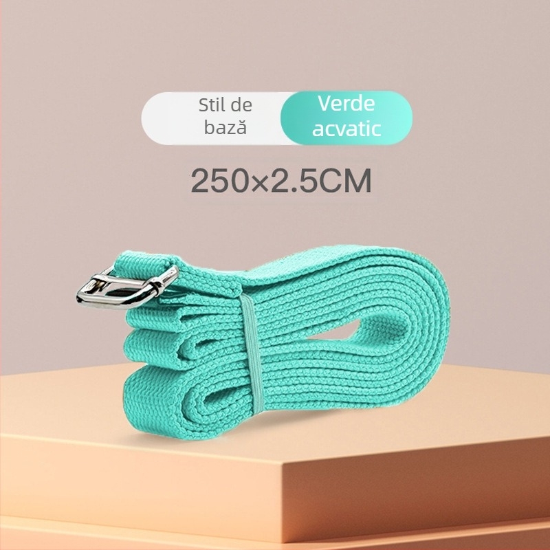 Centură elastică de yoga direct din fabrică, centură elastică anti-cocoșare, frânghie de yoga cu aer, frânghie auxiliară de yoga cu umăr deschis