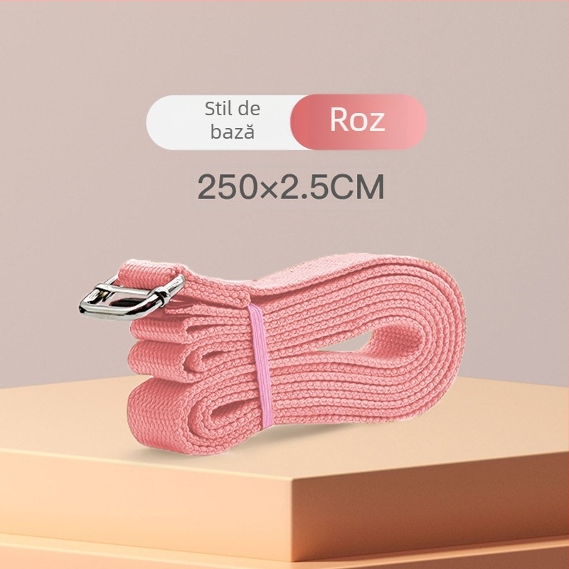 Centură elastică de yoga direct din fabrică, centură elastică anti-cocoșare, frânghie de yoga cu aer, frânghie auxiliară de yoga cu umăr deschis