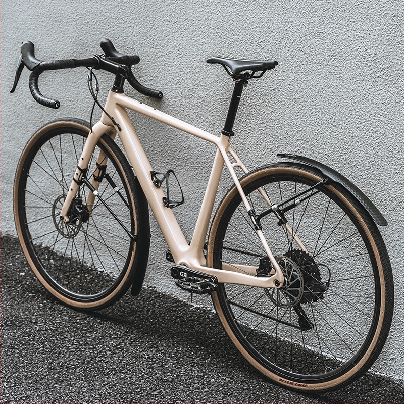 Apărătoare de noroi pentru bicicletă de șosea Locke Brothers, demontabilă rapid, 700C, pentru îndepărtarea noroiului și a ploii