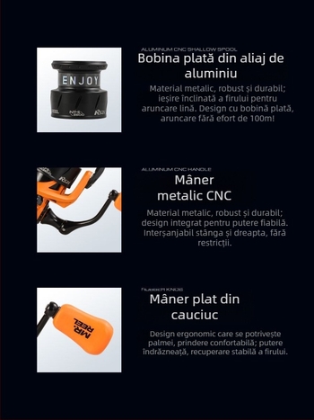 Yongshun Noua roată de spinning transfrontalieră NT-S2 Dai Luya recomandă roată de pescuit puternică cu fir fără gol