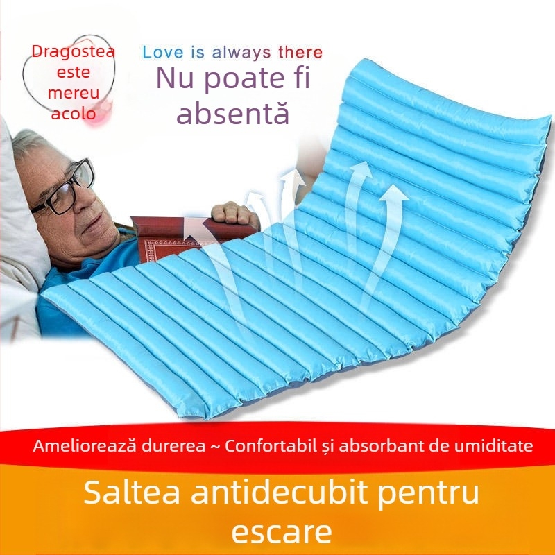 Saltea gonflabilă pentru ulcer la pat, vârstnici, anti-presiune, pentru escare, saltea gonflabilă pentru escare, de lungă durată, pentru îngrijirea artefactelor, pacient paralizat, ulcer la presiune