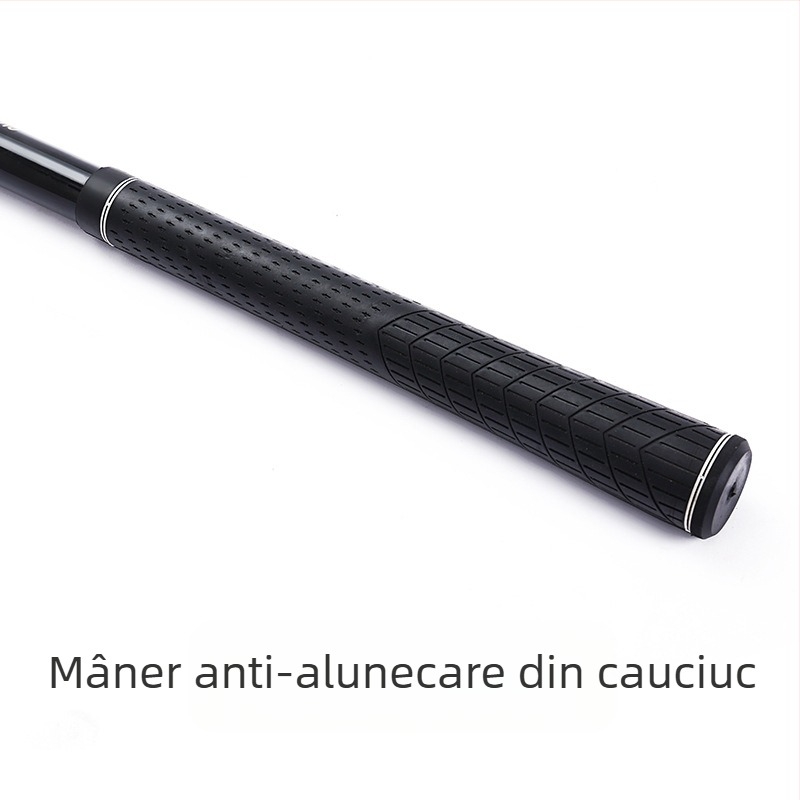 Prăjină telescopică pentru plasă de pescuit din fibră de carbon, 2,1–3 m, ultraușoară și rigidă