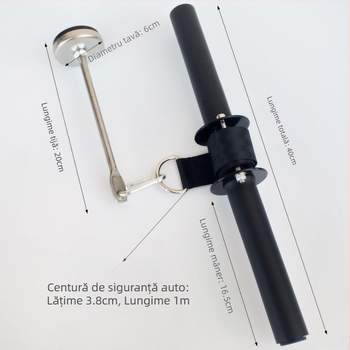 Antrenor de forță pentru antebraț din fabrică, tijă pentru antebraț, greutate, frânghie de înfășurare, exerciții pentru braț, fitness, încheietura mâinii, mii