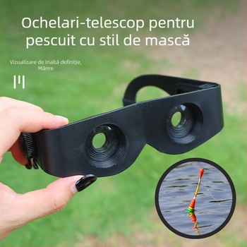 Ochelari de pescuit telescopici noi, stil de mare putere, înaltă definiție, lumină slabă, viziune nocturnă, ochelari de pescuit portabili în aer liber
