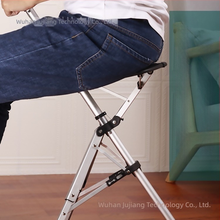 Scaun pliabil Hemeide, cu un singur clic, scaun pliabil multifuncțional antiderapant, scaun pliabil pentru vârstnici