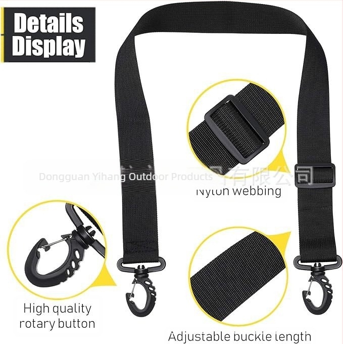 Curele pentru încălțăminte de schi de la sursă transfrontalieră, bretele reglabile pentru cizme de schi, geantă de schi, patine, bretele de umăr, accesorii pentru snowboard