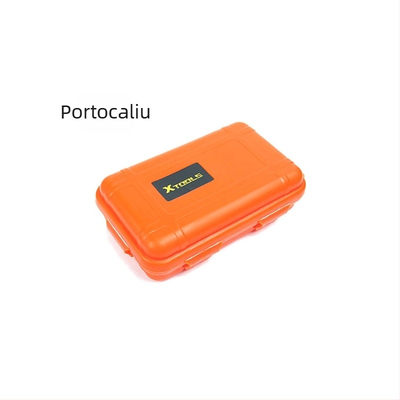 Kit mic de supraviețuire EDC pentru scule în aer liber, cutie impermeabilă rezistentă la șocuri, cutie sigilată, colecție de supraviețuire pe teren
