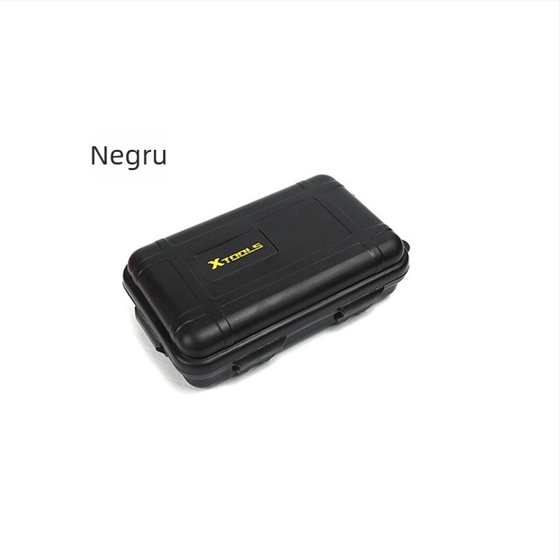 Kit mic de supraviețuire EDC pentru scule în aer liber, cutie impermeabilă rezistentă la șocuri, cutie sigilată, colecție de supraviețuire pe teren