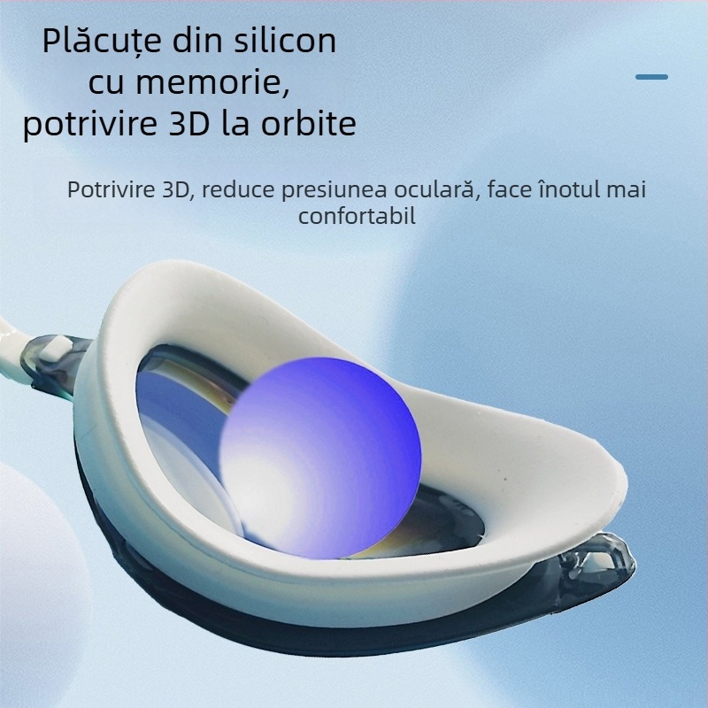 Ochelari de înot noi 2025, ochelari de înot profesionali transfrontalieri, ochelari de înot competitivi HD, impermeabili, anti-aburire, echipament sportiv, en-gros