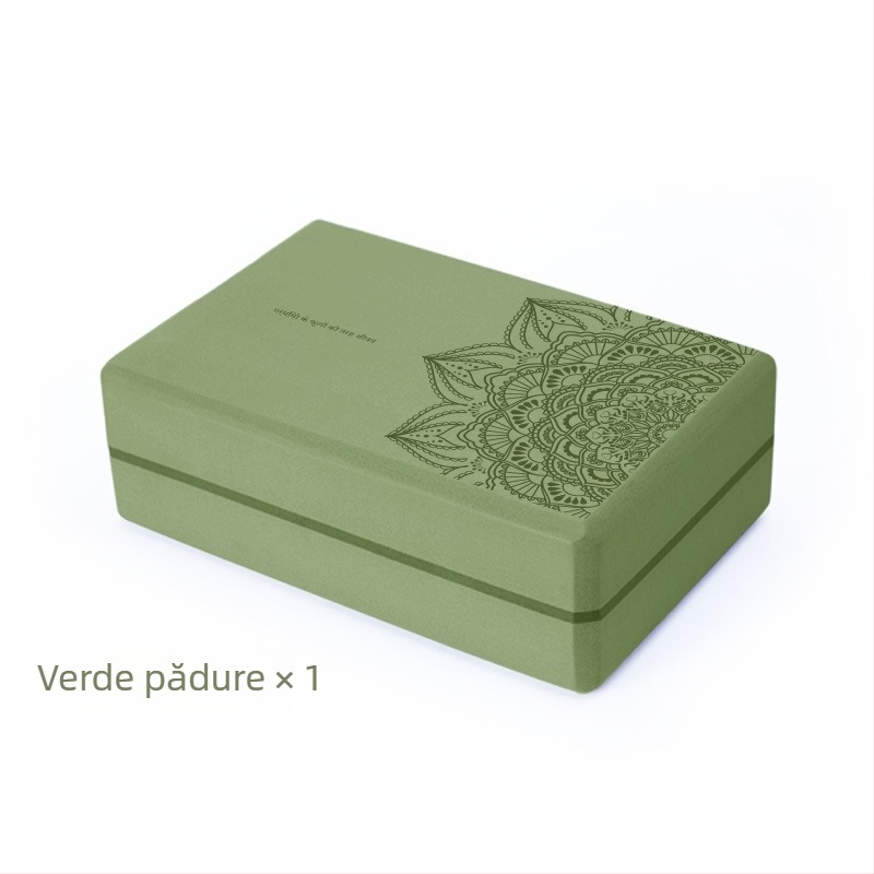 Cărămizi de yoga din spumă EVA de înaltă densitate, imprimate, pentru copii, pentru antrenamentul de dans, presă auxiliară pentru picioare, cărămizi de fitness, furnizate la fața locului