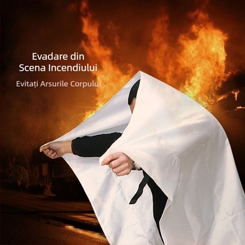 Pătură de foc din fibră de sticlă Pătură de foc Pătură de urgență pentru evacuare Pătură de foc comercială de uz casnic Aprovizionare specială din fabrică