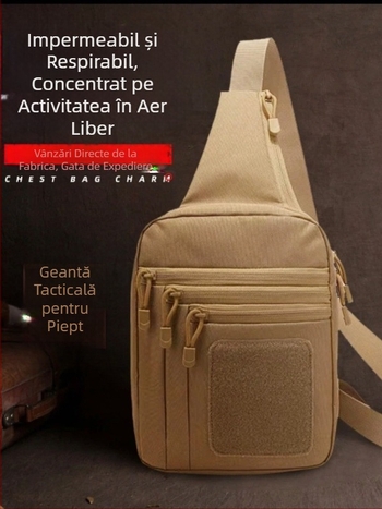 Shuna 2024 New Star același stil tactic sport umăr geantă Laser piept geantă de camuflaj deșert geantă de călătorie impermeabilă