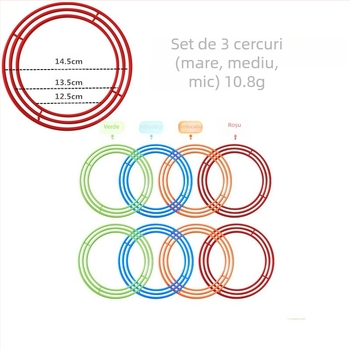 Joc de aruncare pentru copii, jucărie cu inele, stivuire, muzică, părinte-copil, interactiv, puzzle pentru interior și exterior, concurs de inele, lot