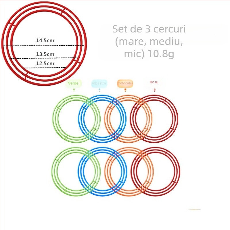 Joc de aruncare pentru copii, jucărie cu inele, stivuire, muzică, părinte-copil, interactiv, puzzle pentru interior și exterior, concurs de inele, lot
