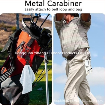 Mănuși de golf cu clemă, lesă, mănușă multifuncțională cu clemă de aligator, clemă pentru mănuși de construcții cu carabină