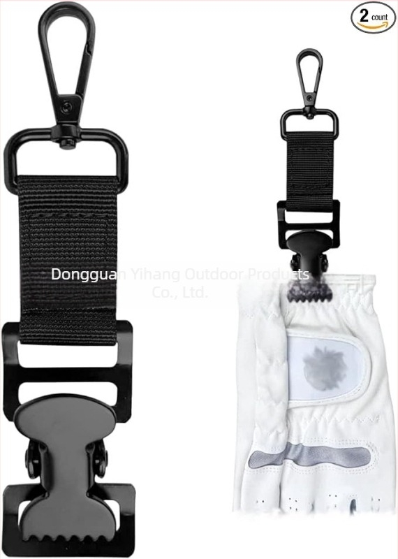 Mănuși de golf cu clemă, lesă, mănușă multifuncțională cu clemă de aligator, clemă pentru mănuși de construcții cu carabină