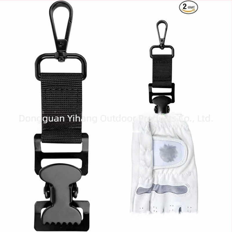 Mănuși de golf cu clemă, lesă, mănușă multifuncțională cu clemă de aligator, clemă pentru mănuși de construcții cu carabină