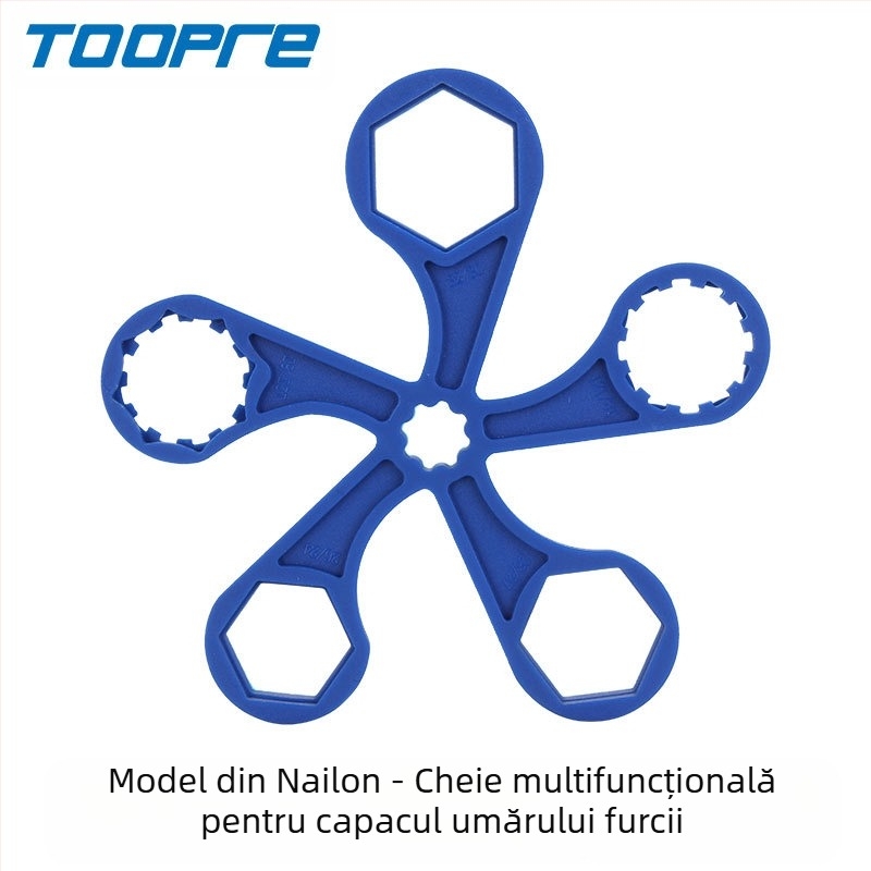 Toopre Mountain Bike Amortizor Furcă Față Umăr Capac Cheie Instalare și Demontare Capac Cameră de Aer Instrument Multifuncțional de Reparare