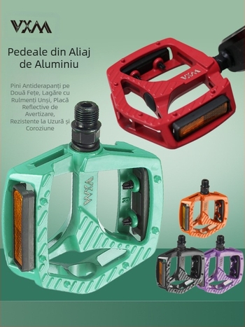 Pedale de bicicletă pentru șosea de munte, cu rulment cu bile din aliaj de aluminiu, pedale universale, accesorii pentru pedale