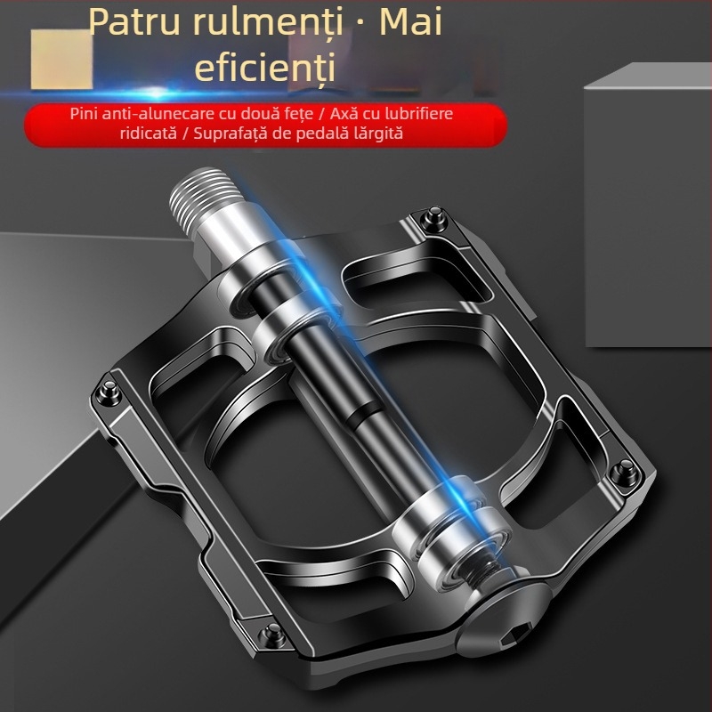 Pedale pentru biciclete de munte Sipeilin cu rulment, pliabile universale, accesorii pentru biciclete de șosea