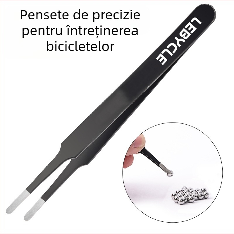 Set bol pentru bicicletă, ax central, butuc, bază, cric, inel de etanșare cu bile, demontare și întreținere, pensetă