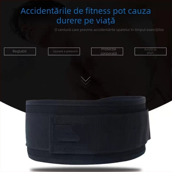 Centură de fitness direct din fabrică, curea de antrenament pentru studenți, cu ghemuit, pentru ridicarea de greutăți, pentru exerciții fizice, echipament de protecție sportiv pentru bărbați