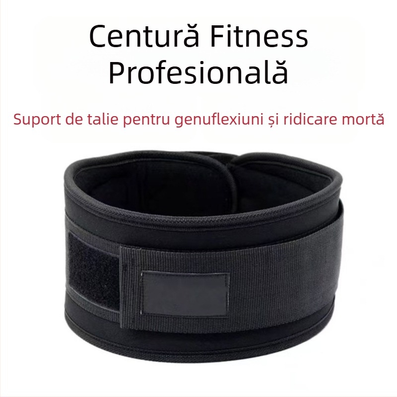 Centură de fitness direct din fabrică, curea de antrenament pentru studenți, cu ghemuit, pentru ridicarea de greutăți, pentru exerciții fizice, echipament de protecție sportiv pentru bărbați