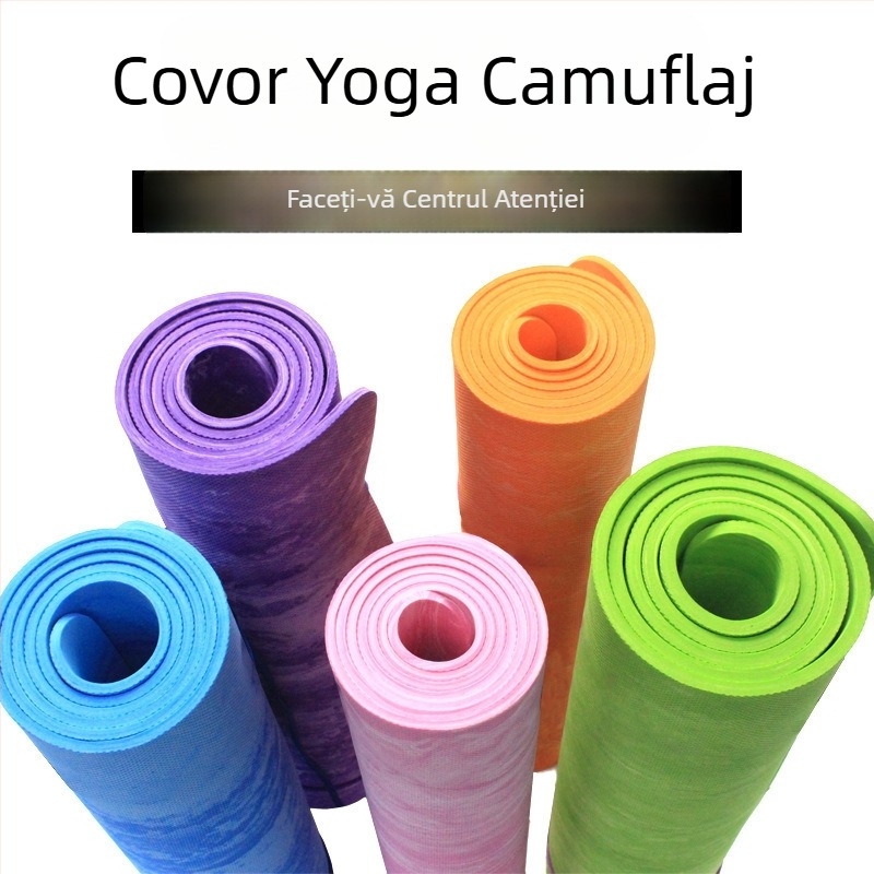 Saltea de yoga camuflaj EVA, saltea impermeabilă pentru sporturi în aer liber, saltea de yoga și fitness, vânzare la nivel transfrontalier, sursă fierbinte din fabrică