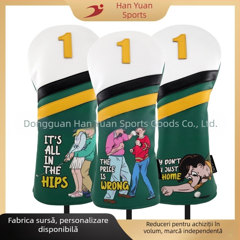 Producători transfrontalieri en-gros husă nouă pentru club de golf, husă din lemn pentru stâlpi, husă de protecție caldă, accesorii sportive în aer liber