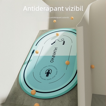 Coardă de sărit saltea îngroșată silențioasă sport interior izolare fonică saltea extra mare și lărgită antiderapantă yoga saltea pentru fitness acasă