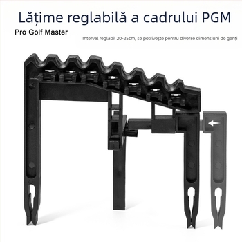 Suportul pentru crosă de golf PGM poate susține nouă bare de fier pentru a reduce coliziunile cu capul tijei, lățime reglabilă