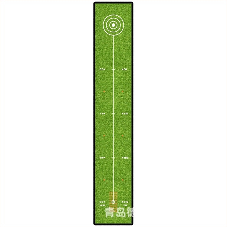 Covor Dema transfrontalier, pătură de antrenament de golf pentru interior, covoraș de antrenament pentru putter, covoraș de birou, covoraș de golf