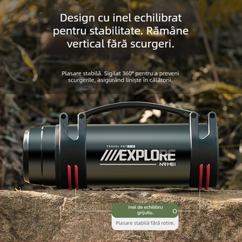 Enme Thermos Cup Men's mare capacitate termos fierbător de apă în aer liber nou 316 auto uz casnic fierbător de apă caldă sticlă de apă