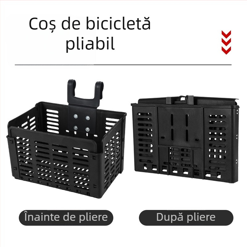 Coș de bicicletă West Rider, coș pliabil, coș cu eliberare rapidă, raft, coș portabil pentru legume, accesorii pentru echitație