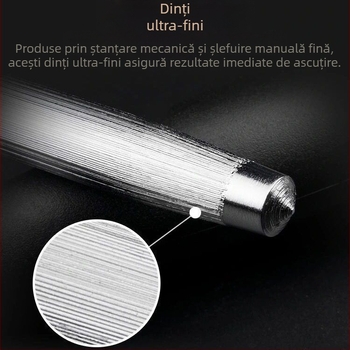 Calitate germană ultra-fină cuțit ascuțitor stick măcelar profesional tungsten oțel cuțit blocare stick acasă bucătărie cuțit ascuțitor stick